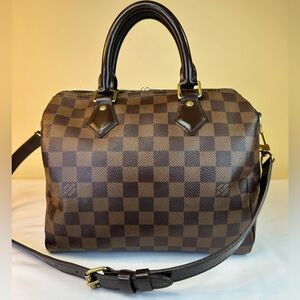 Louis Vuitton Damier Ebene Satchel